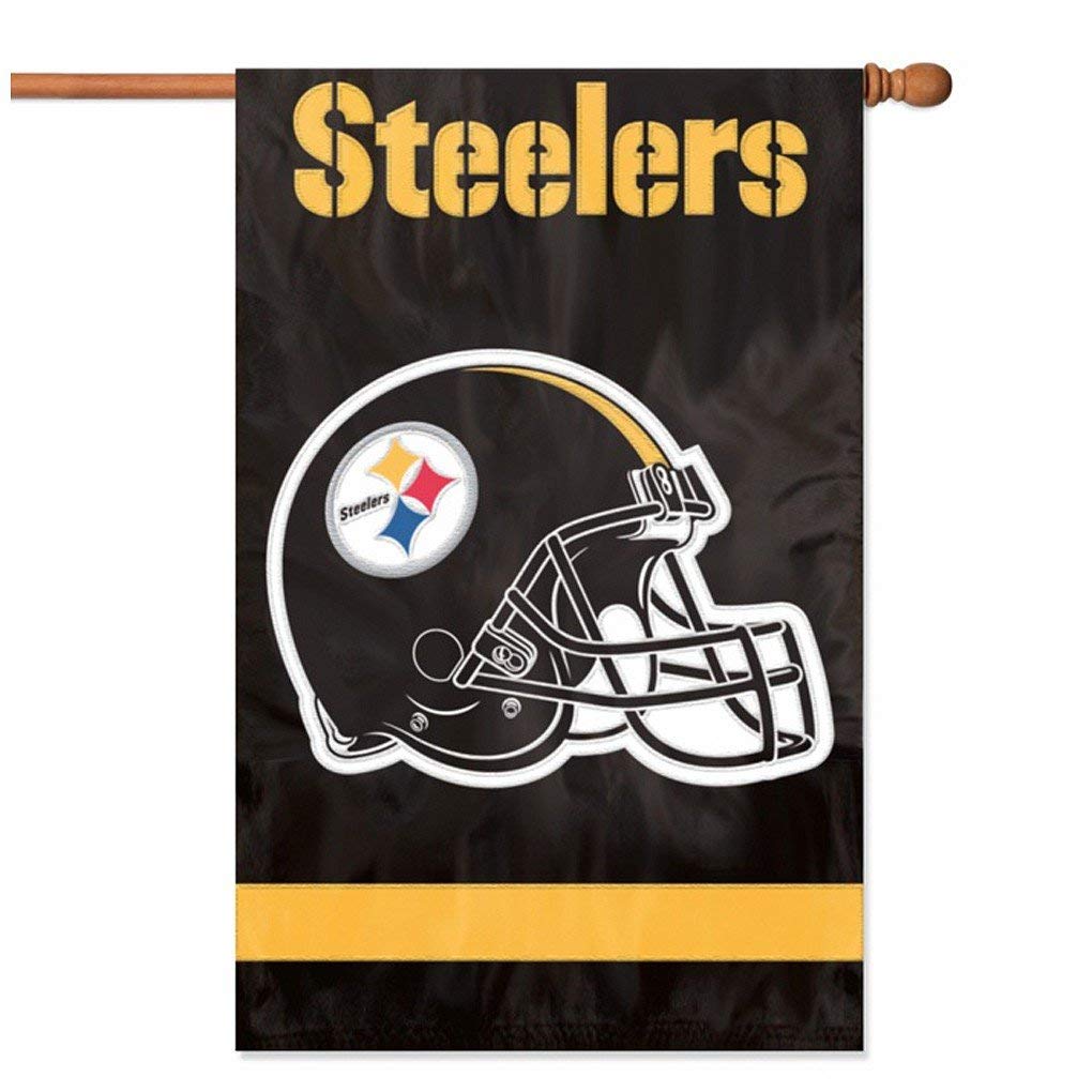Party Animal NFL Pittsburgh Steelers 28 x 44 House Banner Flag