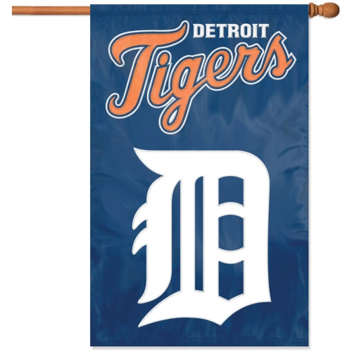 Party Animal MLB Detroit Tigers 28" x 44" House Banner Flag