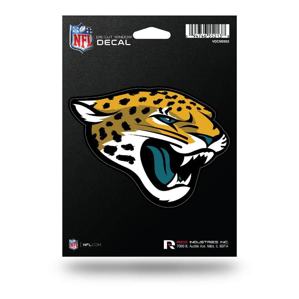 Rico NFL Jacksonville jaguars Die Cut Auto Decal Car Sticker Medium VDCM