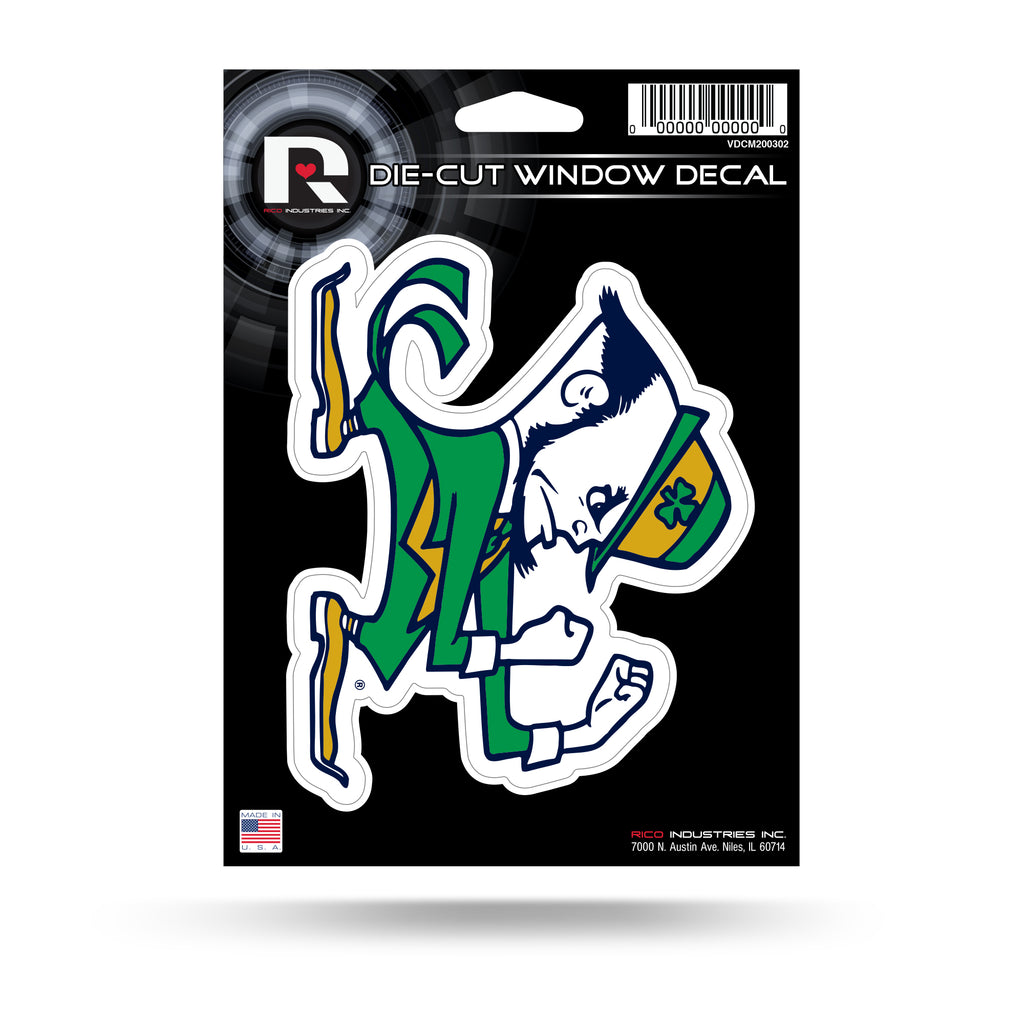 Rico NCAA Notre Dame Fighting Irish Die Cut Auto Decal Car Sticker Medium VDCM-02