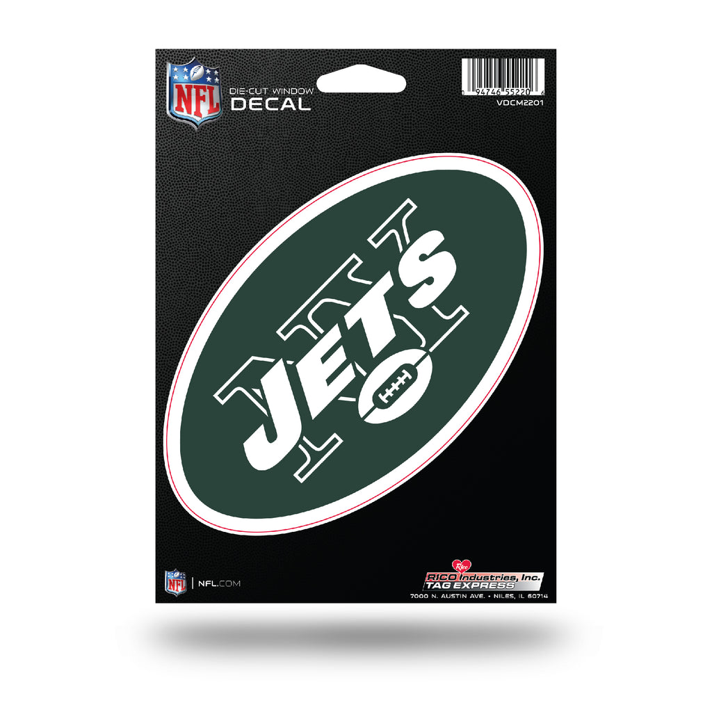Rico NFL New York Jets Die Cut Auto Decal Car Sticker Medium VDCM