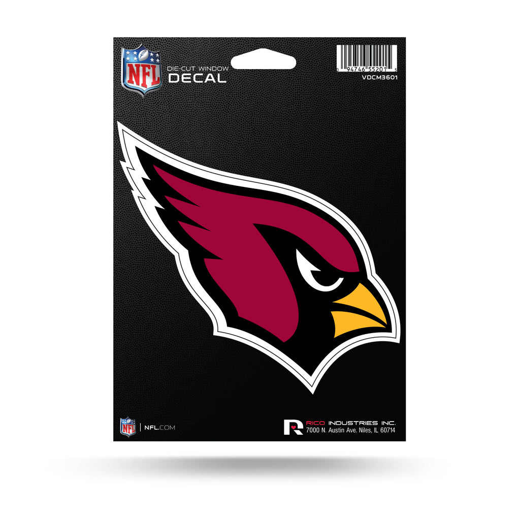 Rico NFL Arizona Cardinals Die Cut Auto Decal Car Sticker Medium VDCM