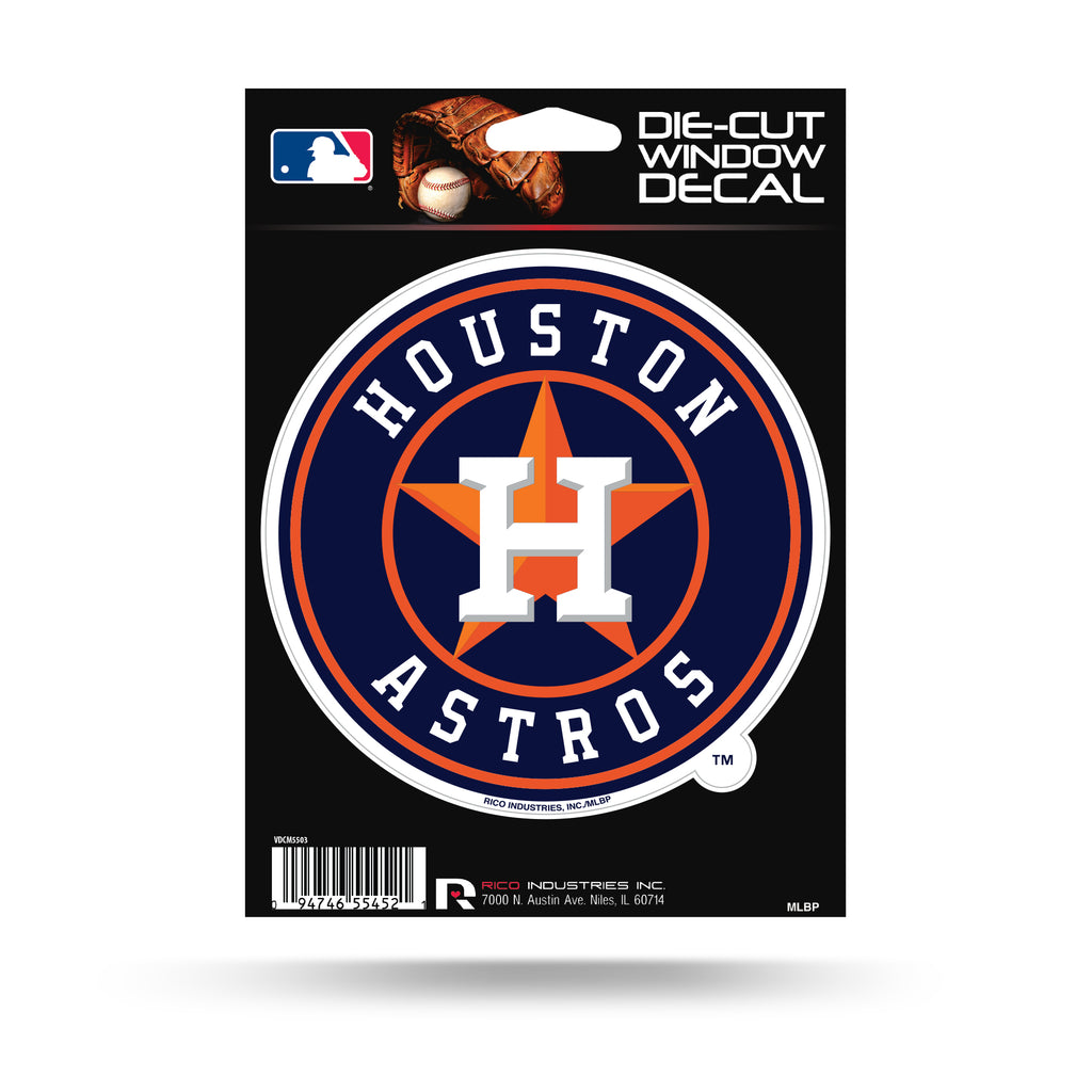 Rico MLB Houston Astros Die Cut Auto Decal Car Sticker Medium VDCM