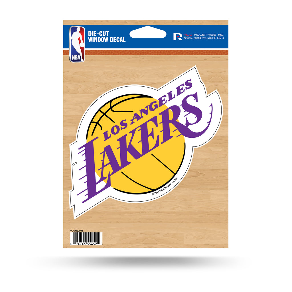 Rico NBA Los Angeles Lakers Die Cut Auto Decal Car Sticker Medium VDCM