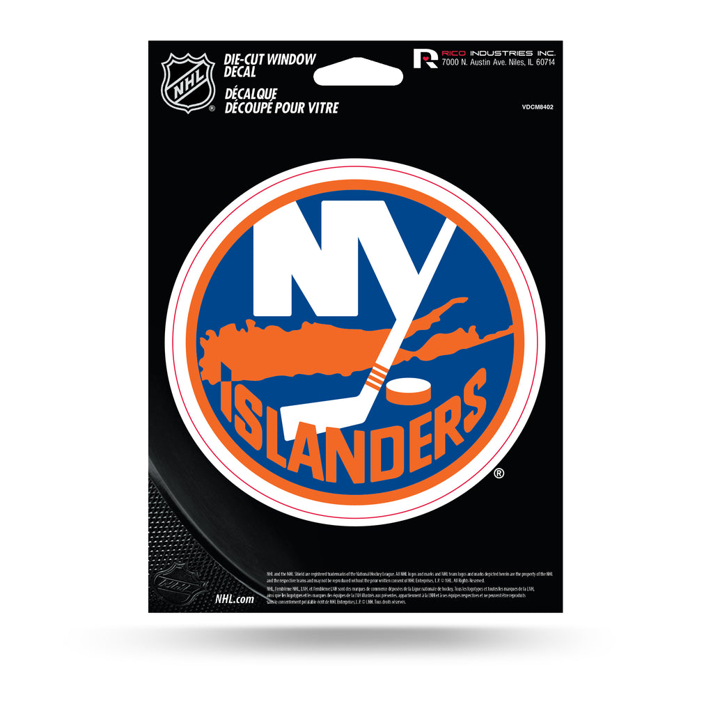 Rico NHL New York Islanders Die Cut Auto Decal Car Sticker Medium VDCM