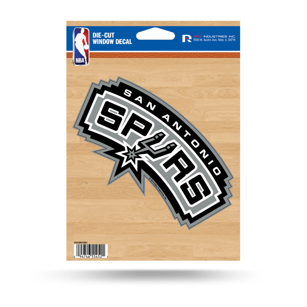 Rico NBA San Antonio Spurs Die Cut Auto Decal Car Sticker Medium VDCM