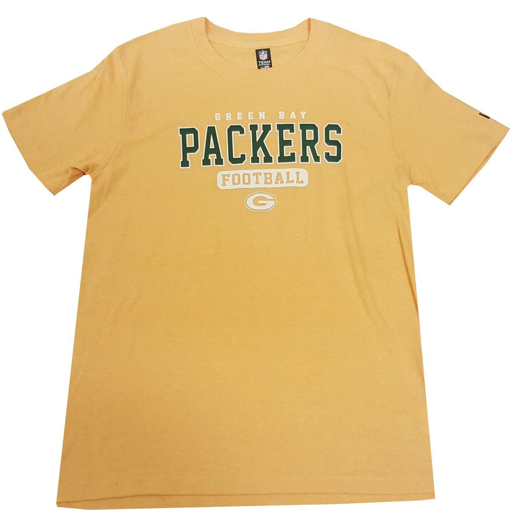 New Era NFL Men’s Green Bay Packers Word Flex Tri-Blend T-Shirt