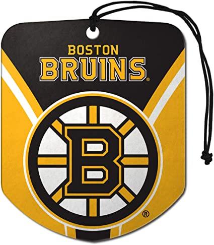 Fanmats NHL Boston Bruins Shield Design Air Freshener 2-Pack