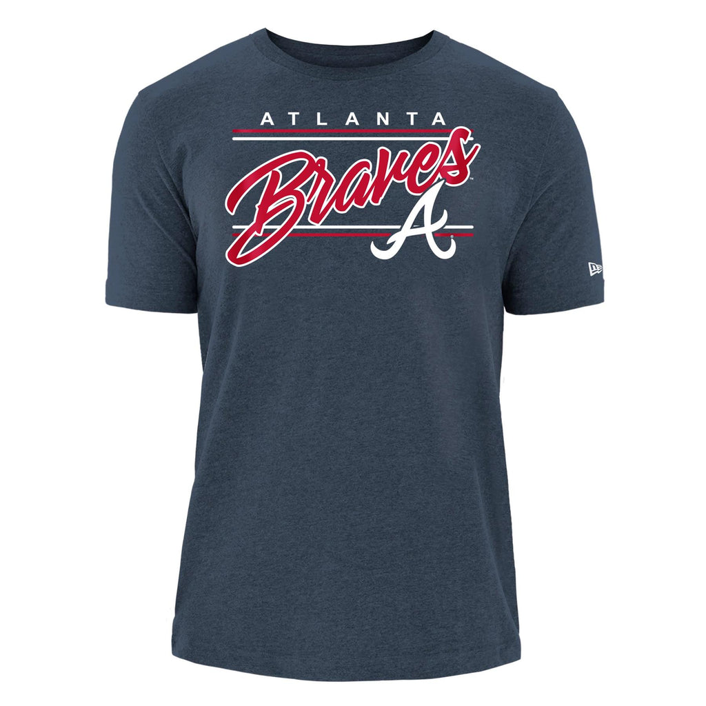 New Era MLB Men's Atlanta Braves Throwback T-Shirt