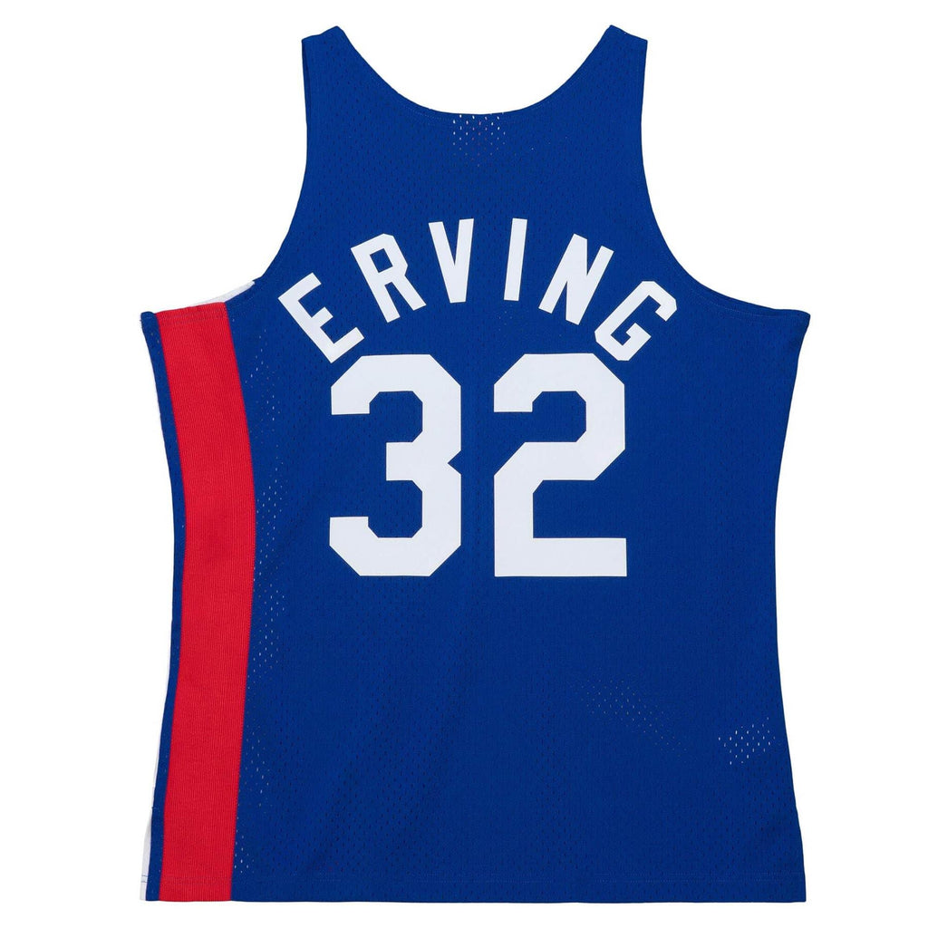 Mitchell & Ness NBA Men's New York Nets Julius Erving 1973-74 Hardwood Classics Swingman Jersey