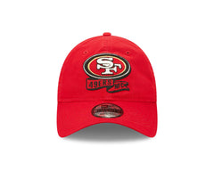 New Era NFL Men's San Francisco 49ers NFL Sideline Home 2022 9TWENTY Adjustable Hat Red