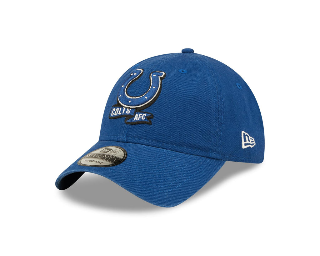 New Era NFL Men's Indianapolis Colts NFL Sideline Home 2022 9TWENTY Adjustable Hat Blue