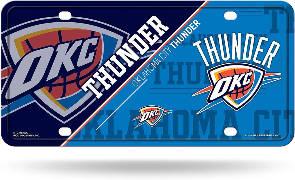 New Era NBA Oklahoma City Thunder Team Logo T-Shirt - NBA from USA Sports UK