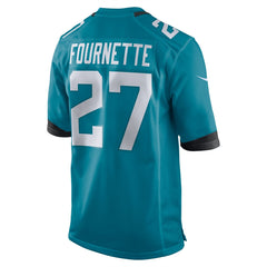 Nike NFL Men’s #27 Leonard Fournette Jacksonville Jaguars Game Jersey Teal
