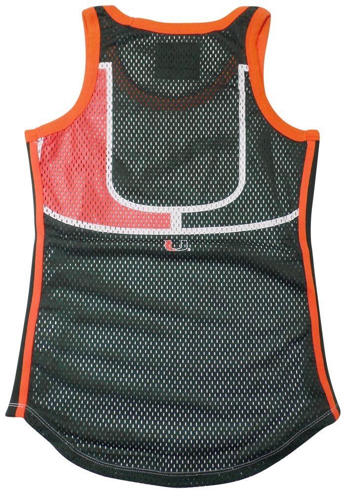 G-III NCAA Women's Miami Hurricanes Opening Day Mesh Tank Top