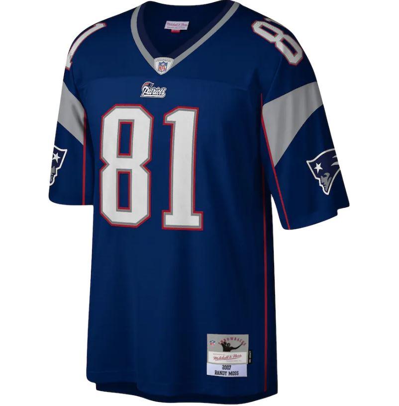 Mitchell & Ness NFL Men's New England Patriots Randy Moss 2007 Legacy Replica Jersey