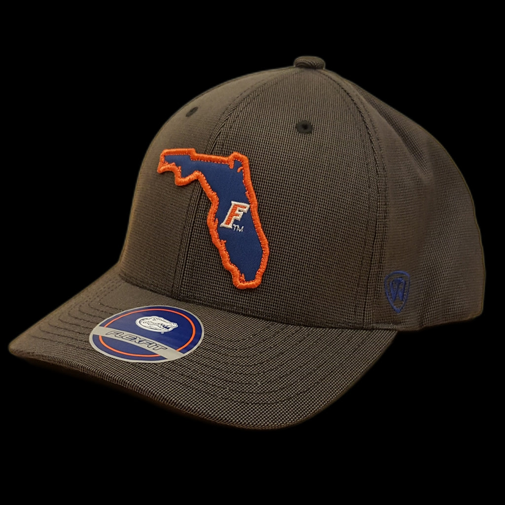 Top Of The World NCAA Men's Florida Gators Towner Stretch-Fit Hat Grey OSFM