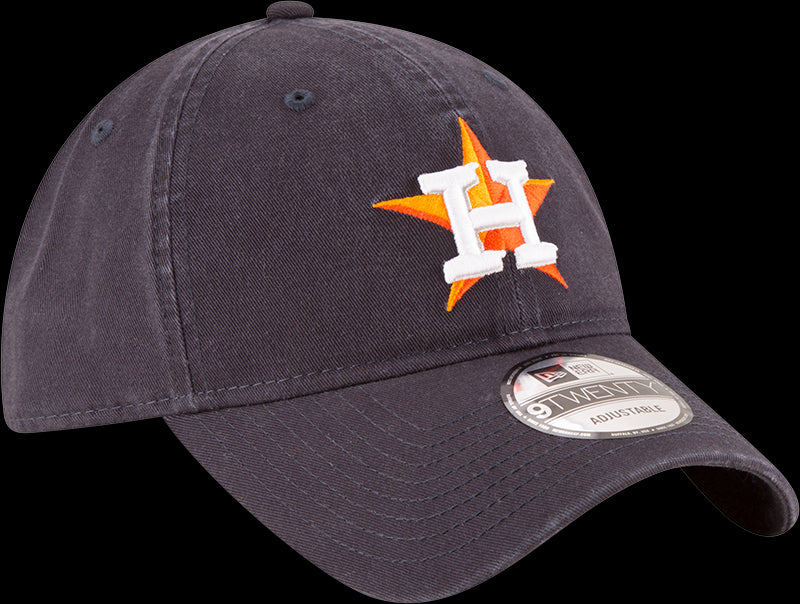 New Era MLB Men's Houston Astros Core Classic Twill 9TWENTY Adjustable Hat Navy OSFA