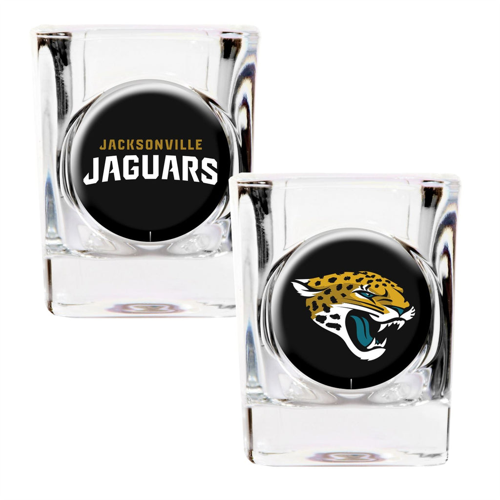 Great American Products NFL Jacksonville Jaguars 2-Pack Shot Glass Gift Set