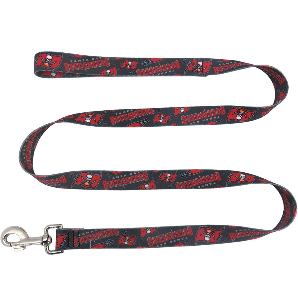 Little Earth NFL Tampa Bay Buccaneers Team Pet Leash 1in X 60in