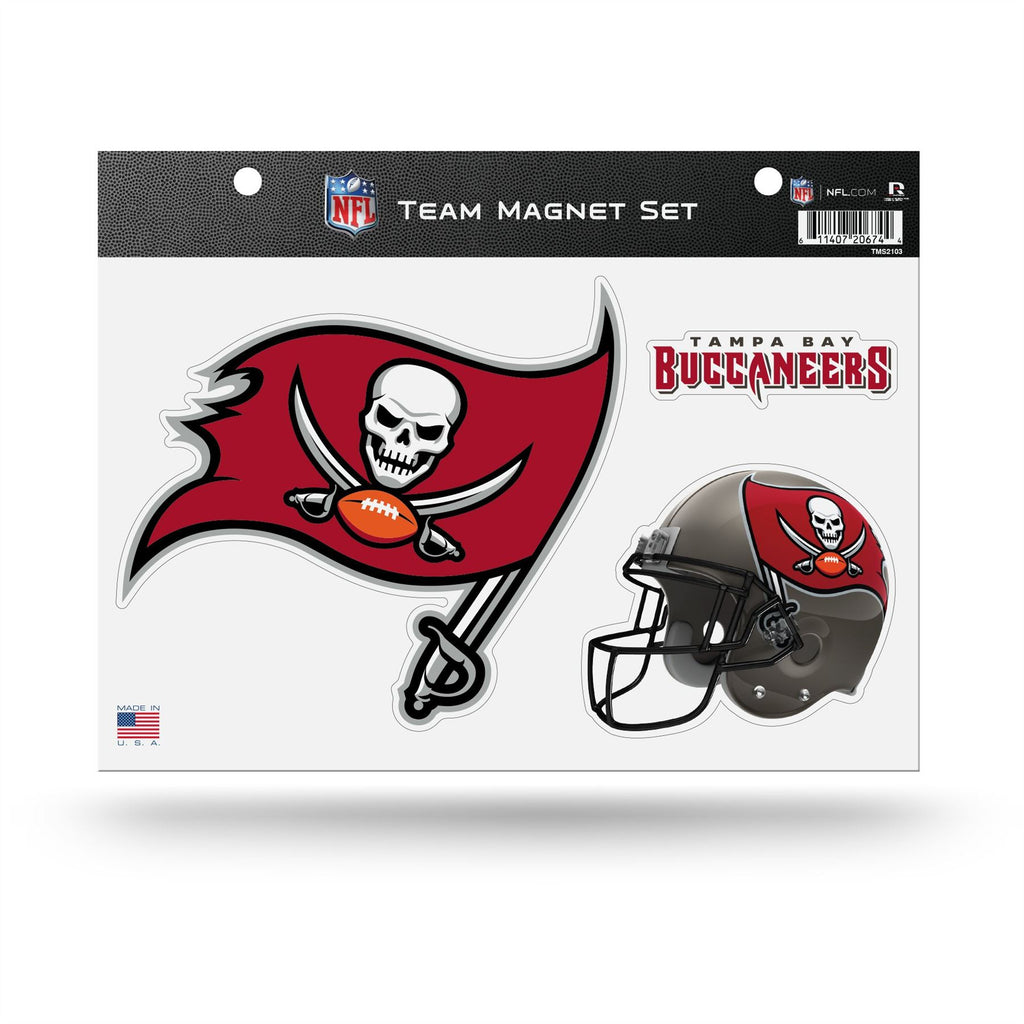 Rico NFL Tampa Bay Buccaneers Team Magnet Sheet 8" x 11"