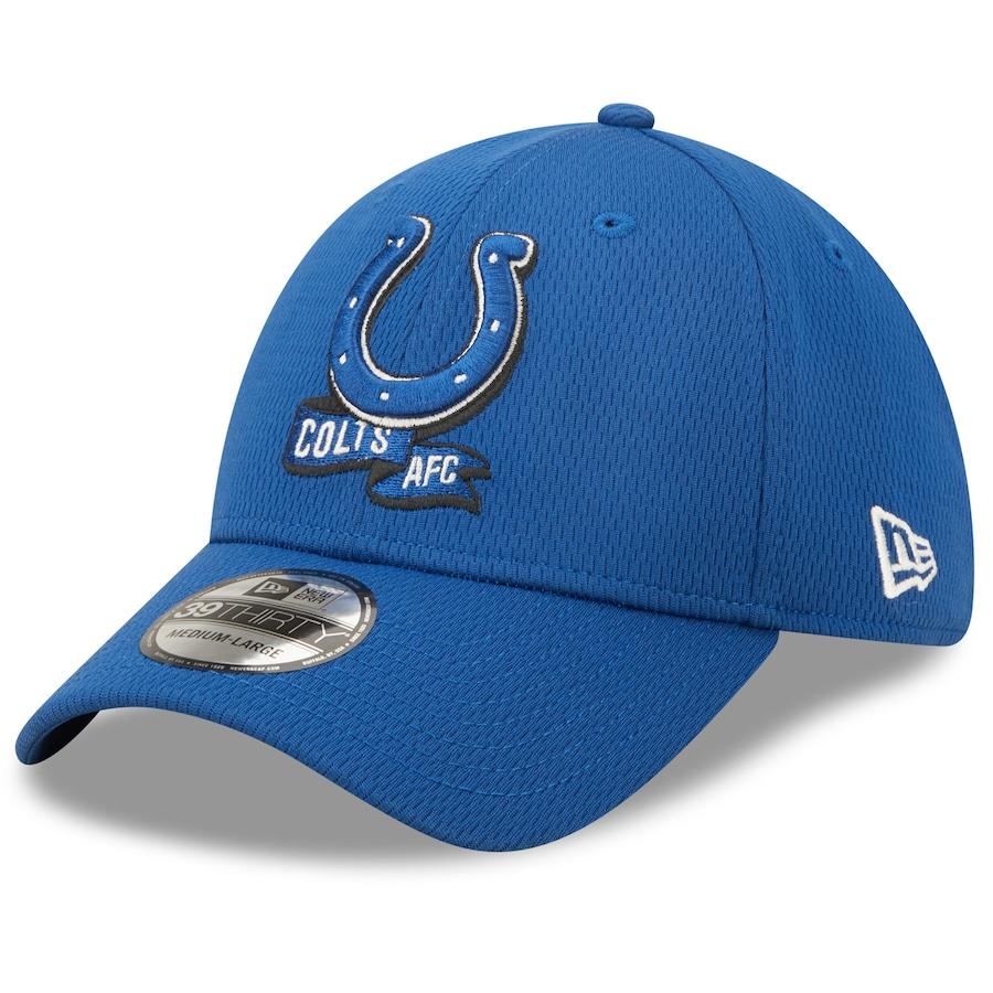 New Era NFL Men's Indianapolis Colts 2022 NFL Sideline 39THIRTY Coaches Flex Hat
