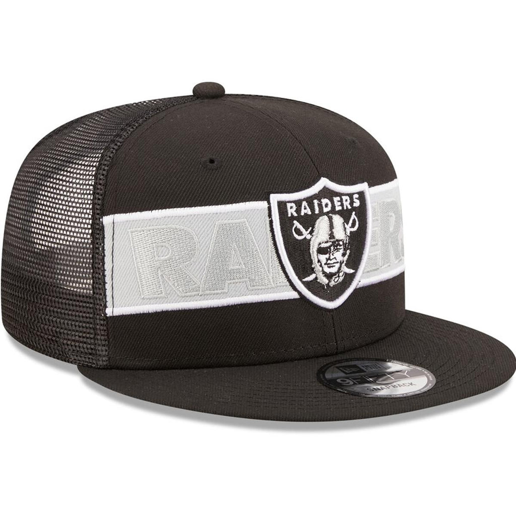 New Era Las Vegas Raiders NFL 9FIFTY Trucker Snapback Hat