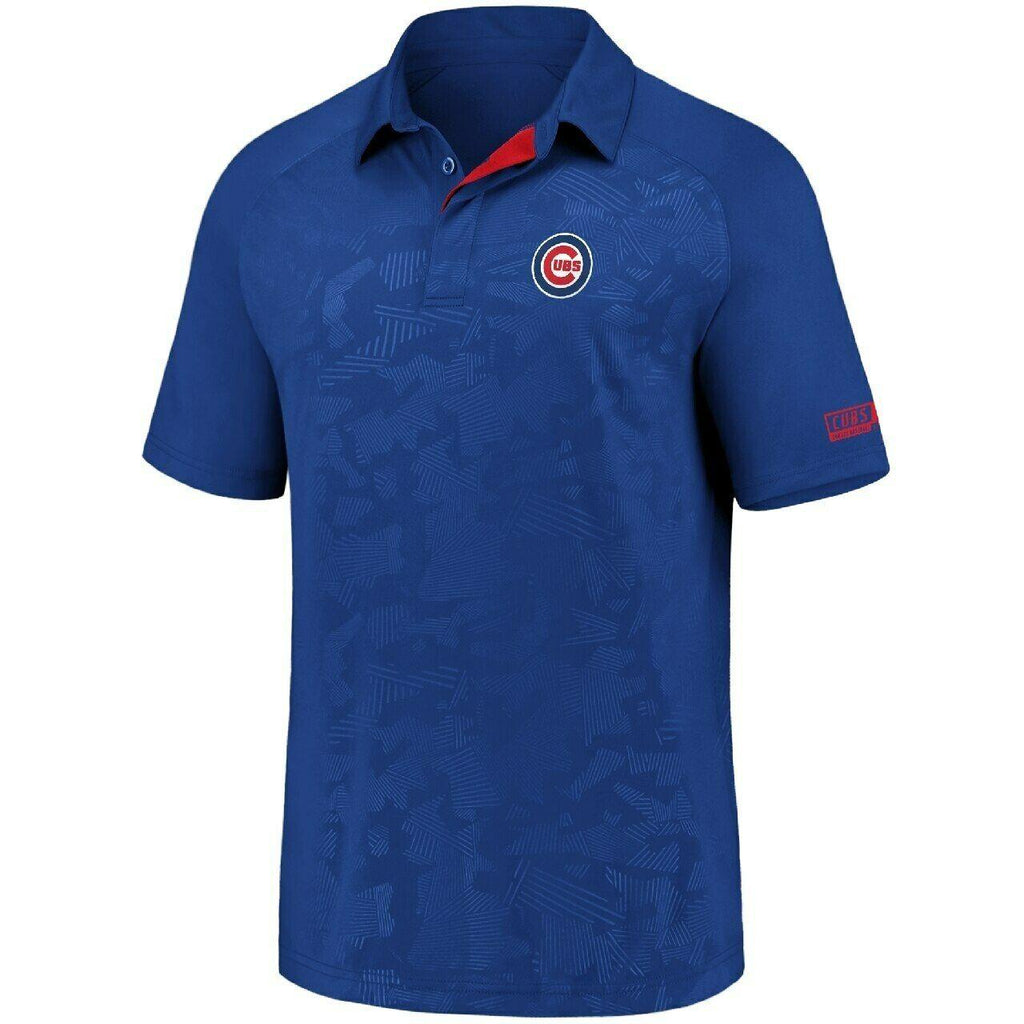 Fanatics Branded MLB Men's Chicago Cubs Iconic Defender Polo