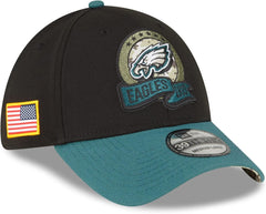 New Era NFL Men's Philadelphia Eagles 2022 Salute to Service 39THIRTY Flex Hat