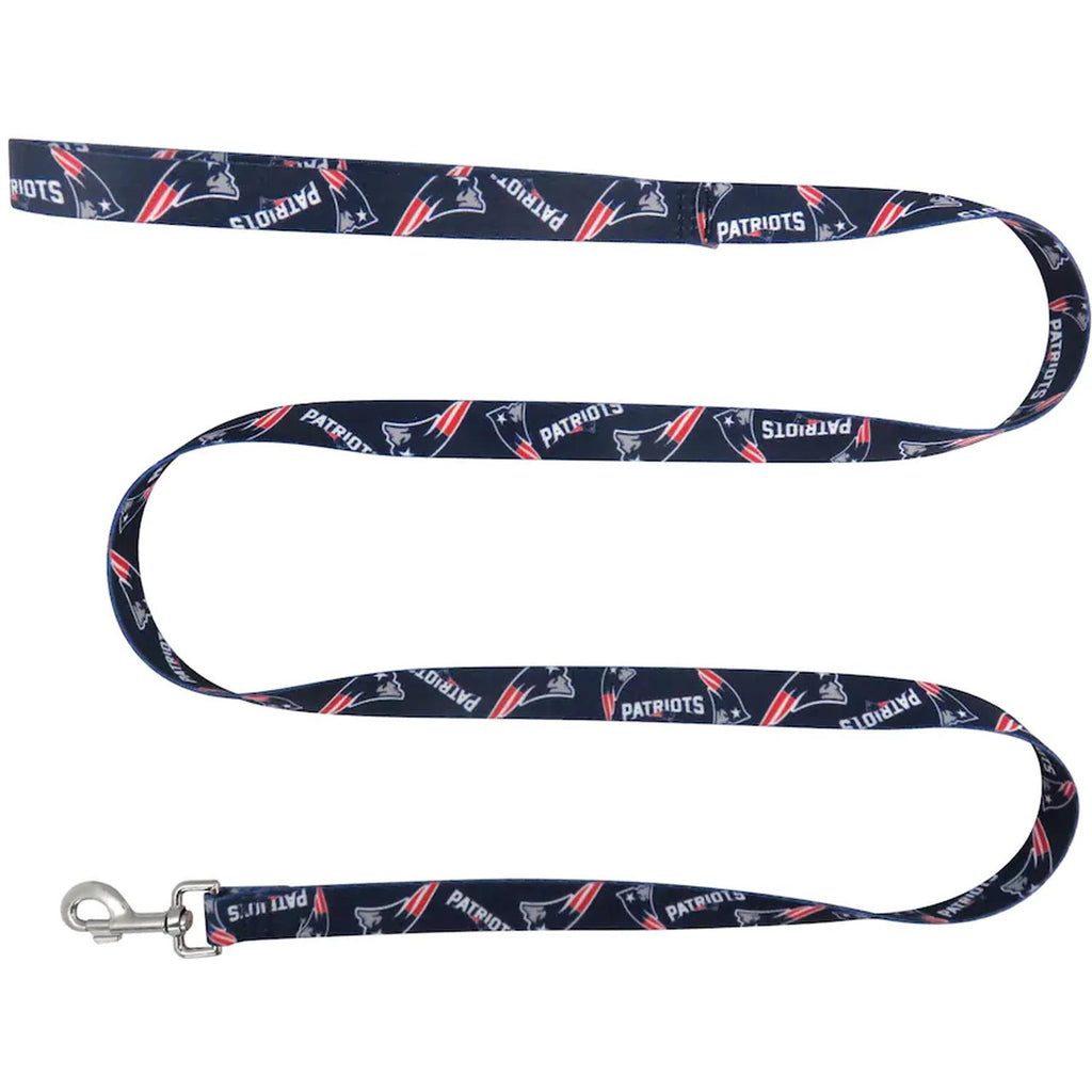 Little Earth NFL New England Patriots Team Pet Leash 1in X 60in
