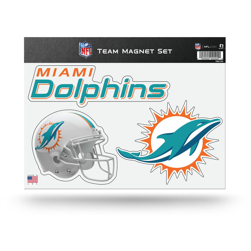 Rico NFL Miami Dolphins Team Magnet Sheet 8" x 11"