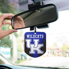 Fanmats NCAA Kentucky Wildcats Shield Design Air Freshener 2-Pack