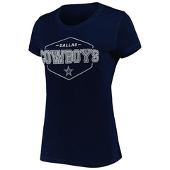 Concepts Sport NFL Women's Dallas Cowboys Badge Shirt And Pants Pajama Sleepwear Set