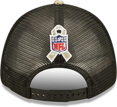 New Era NFL Men's San Francisco 49ers 2022 Salute To Service 9Forty Snapback Adjustable Hat Black/Digital Camo