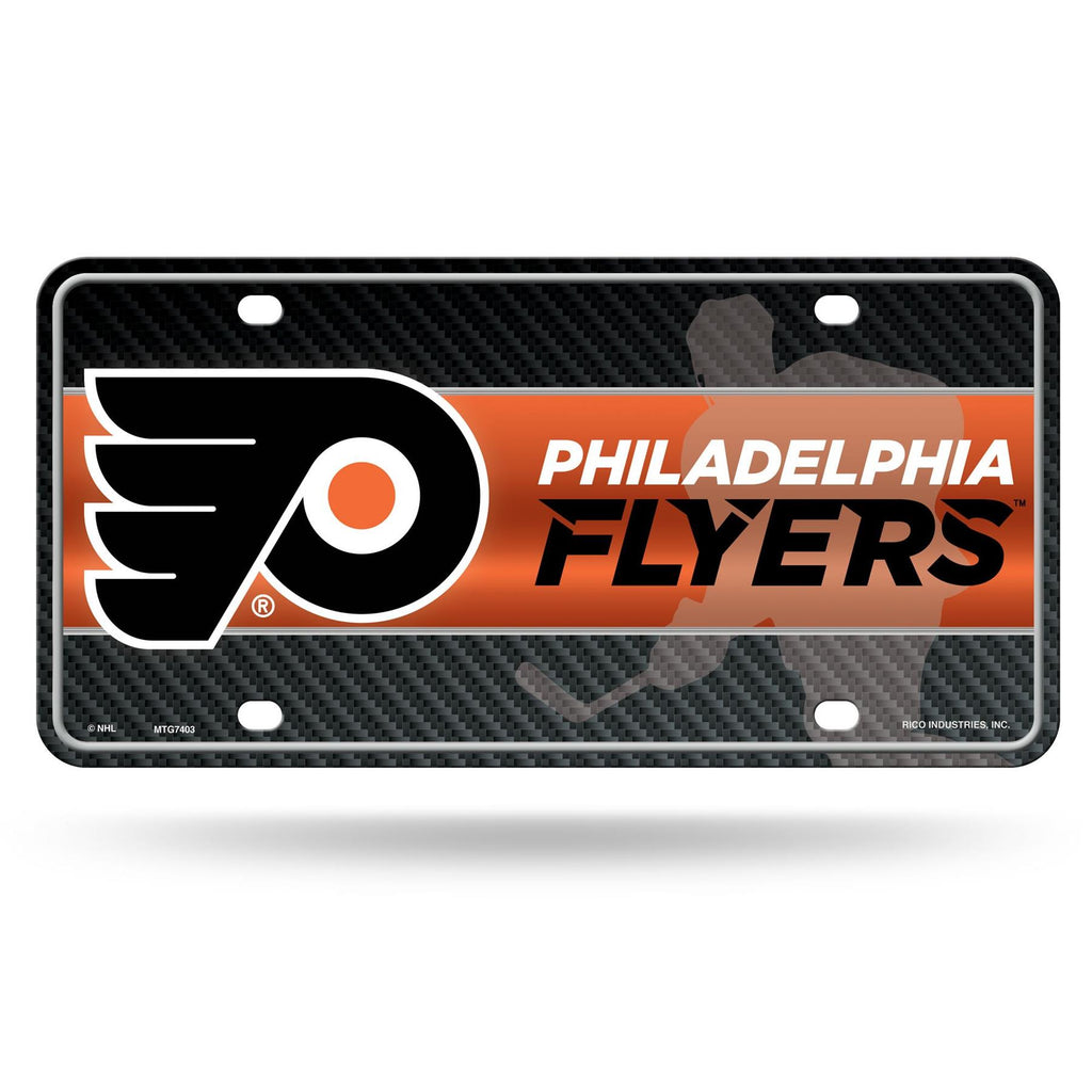 Rico NHL Philadelphia Flyers Auto Metal Tag Car License Plate MTG03