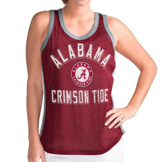 G-III NCAA Women's Alabama Crimson Tide Comeback Mesh Tank Top