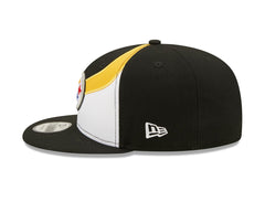 New Era NFL Men's Pittsburgh Steelers New Wave 9Fifty Snapback Adjustable Hat