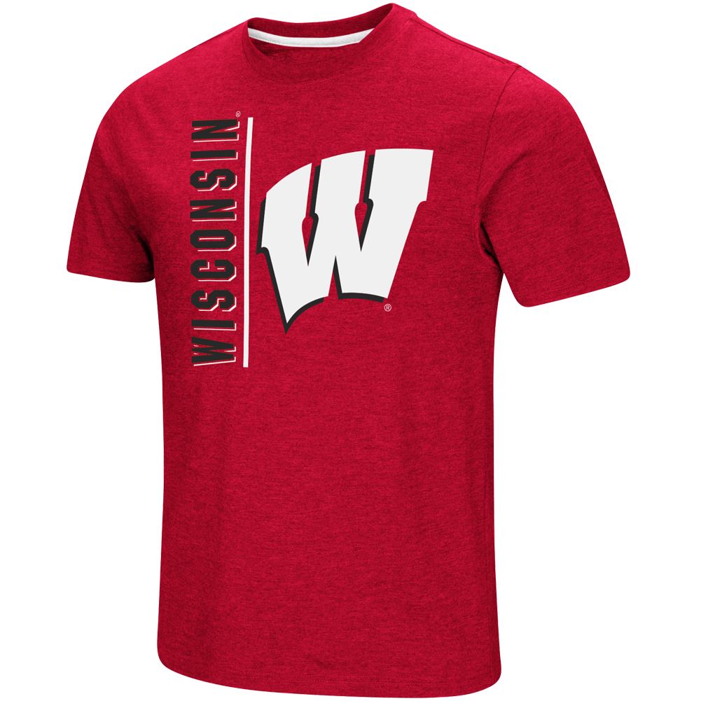 Colosseum NCAA Men’s Wisconsin Badgers H20 T-Shirt