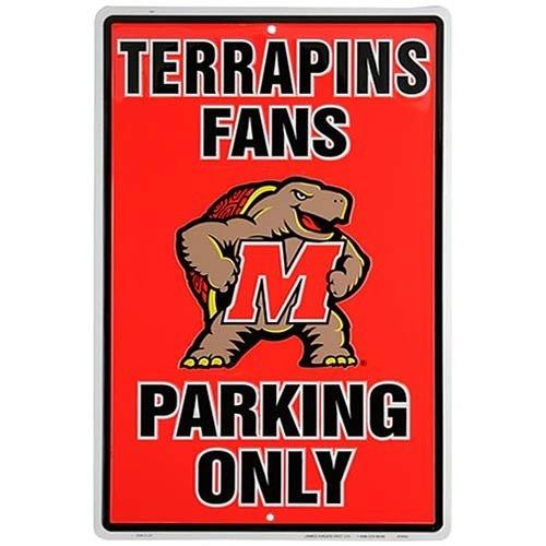 Hagen NCAA Maryland Terrapins Fans Only Parking Sign 12" x 18"