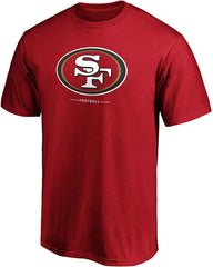 Fanatics Branded NFL Men's San Francisco 49ers Team Lockup Logo T-Shirt