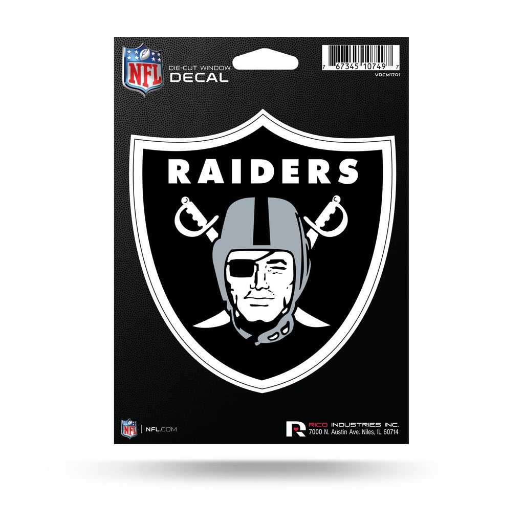 Rico NFL Las Vegas Raiders Die Cut Auto Decal Car Sticker Medium VDCM