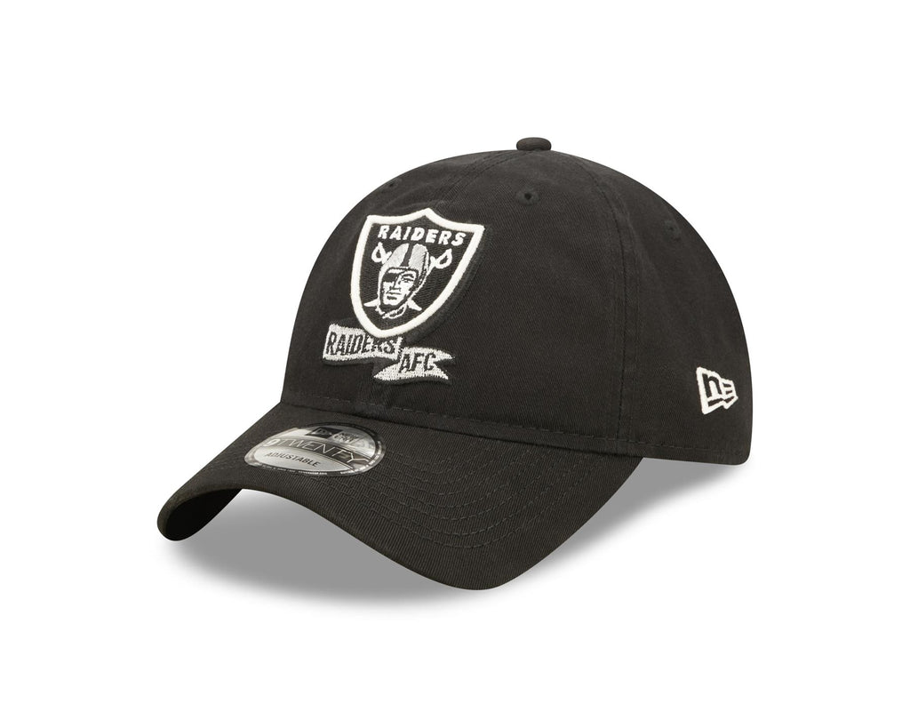 New Era NFL Men's Las Vegas Raiders NFL Sideline Home 2022 9TWENTY Adjustable Hat Black