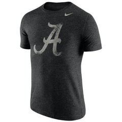Nike NCAA Men's Alabama Crimson Tide Stamp Tri-Blend T-Shirt