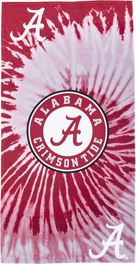 The Northwest Company NCAA Alabama Crimson Tide Psychedelic Beach Towel