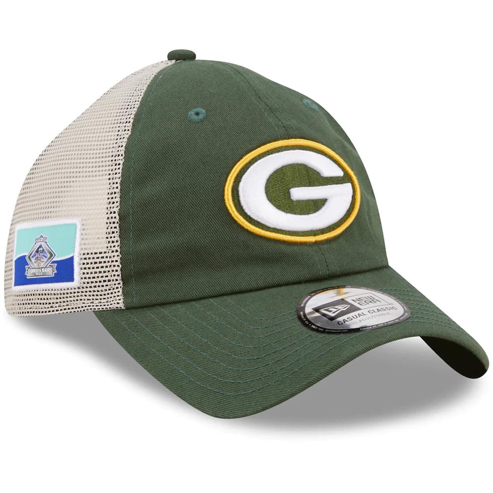 Green Bay Packers New Era Women's Formed 9TWENTY Adjustable Hat - Green