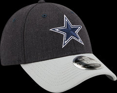 New Era NFL Men's Dallas Cowboys The League Heathered Navy 9Forty Snapback Adjustable Hat