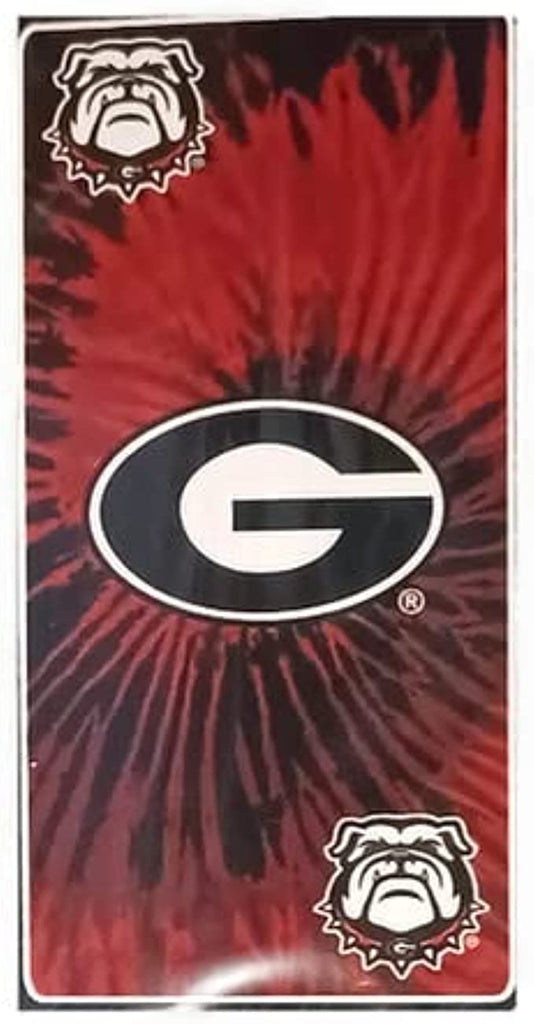 The Northwest Company NCAA Georgia Bulldogs Psychedelic Beach Towel
