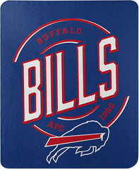 The Northwest Company NFL Buffalo Bills Campaign Design Fleece Throw Blanket