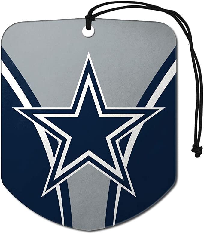 Fanmats NFL Dallas Cowboys Shield Design Air Freshener 2-Pack