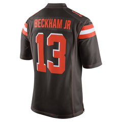 Nike NFL Men's #13 Odell Beckham Jr Cleveland Browns Game Jersey